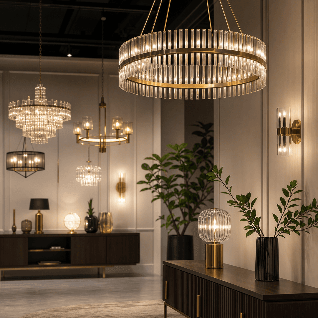 Modern avize showroom görseli